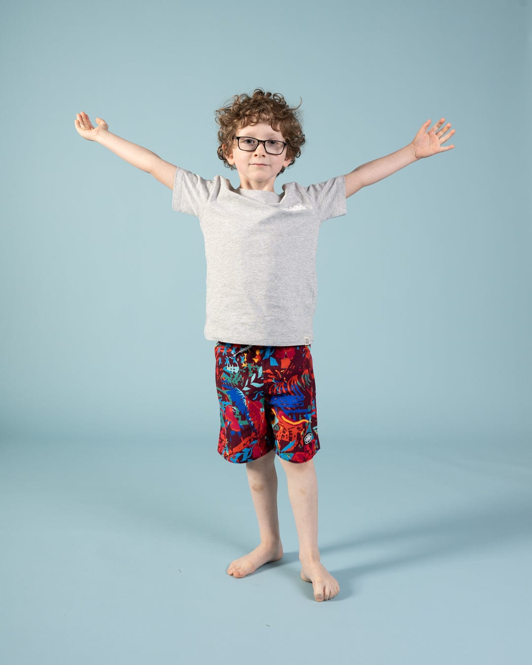 Tok Corp - Recycled Kids Short Sleeve T-Shirt - Grey