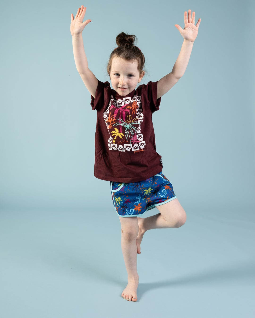 Fiesta - Kids Oversized T-Shirt - Purple