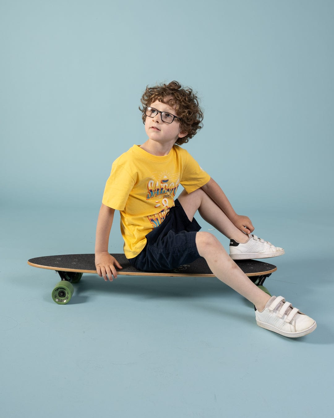Mex Logo - Kids T-Shirt - Yellow