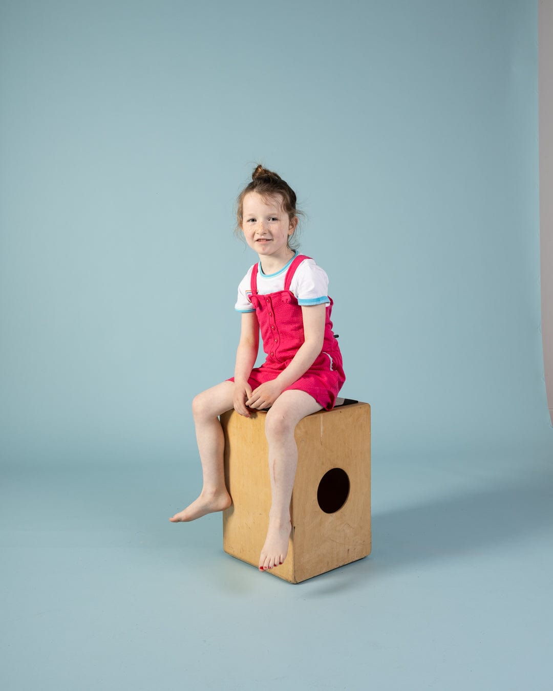 Rena - Kids Playsuit - Pink