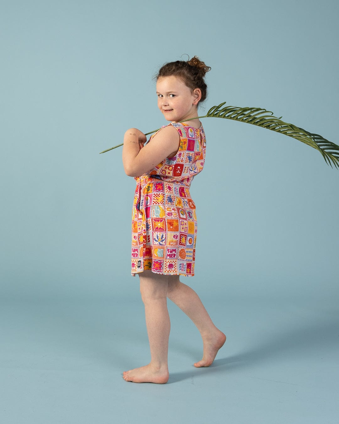 Tiles - Kids Dress - Multi