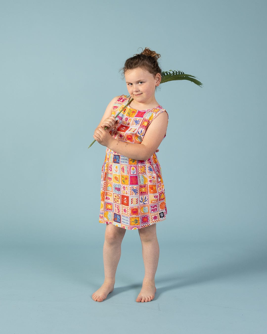 Tiles - Kids Dress - Multi