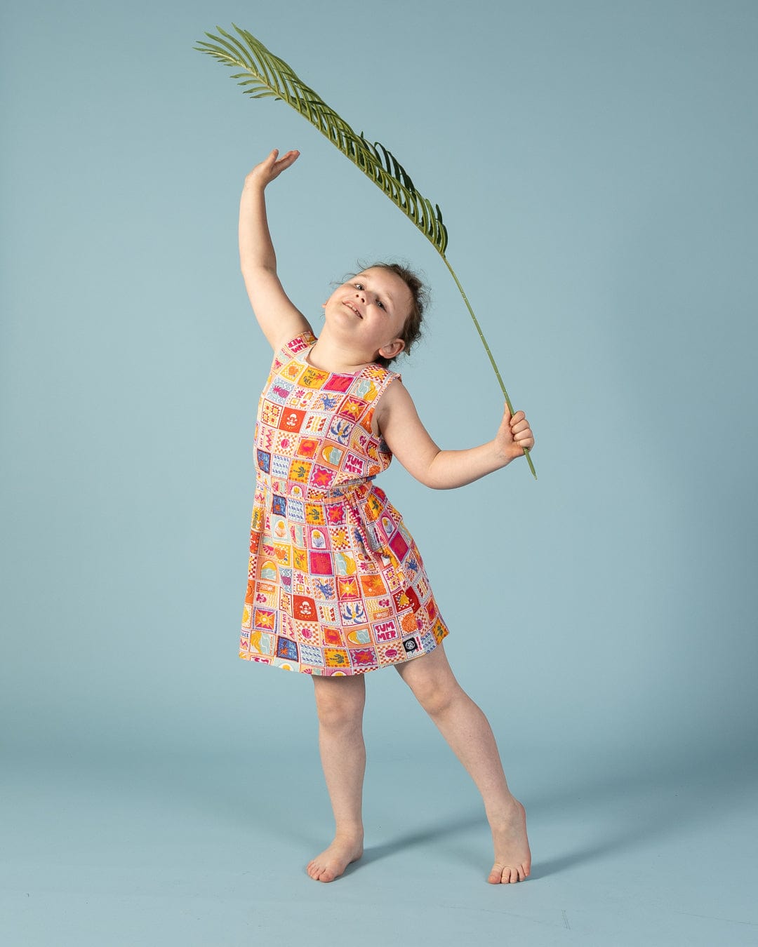 Tiles - Kids Dress - Multi