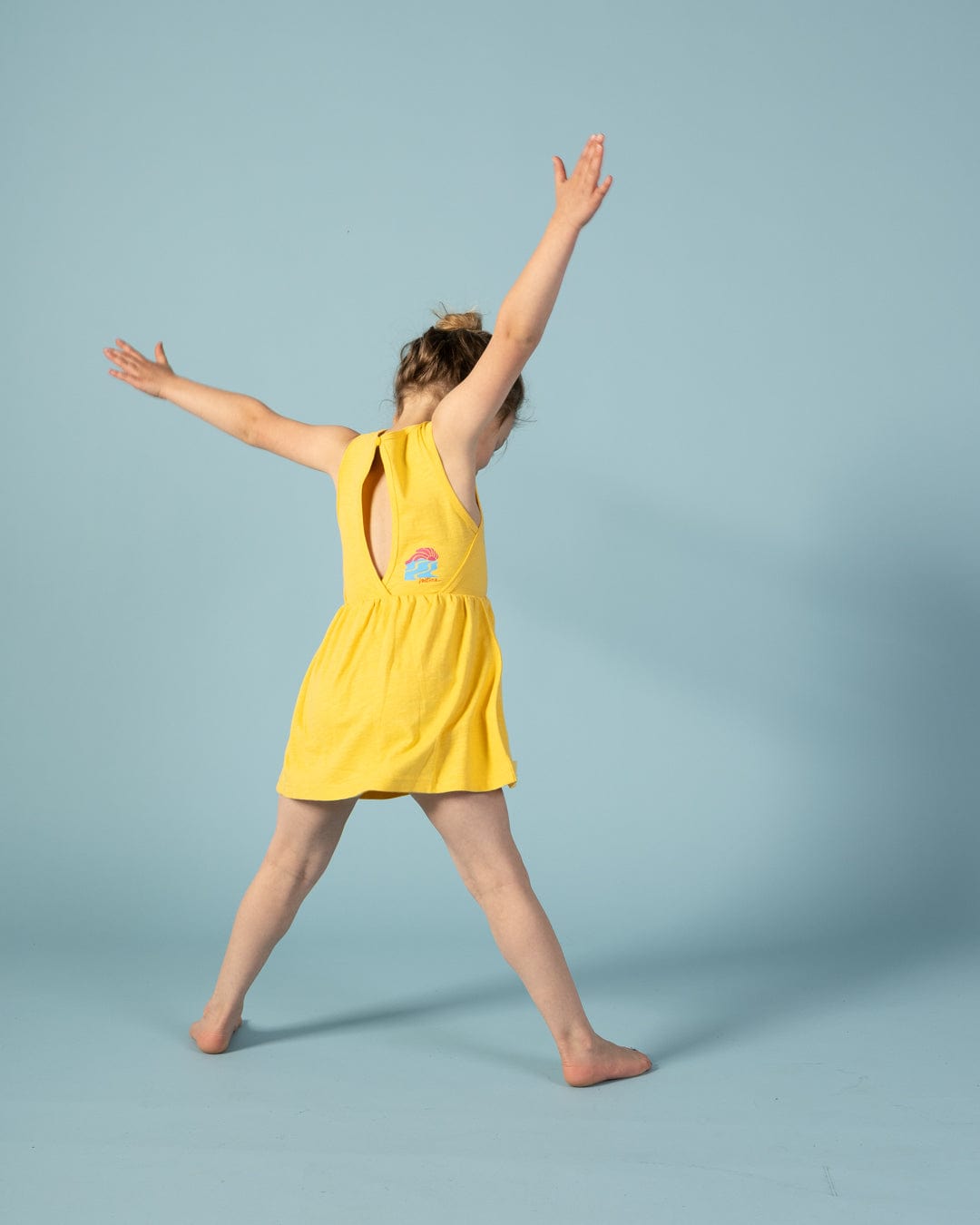 Vacay - Kids Dress - Yellow