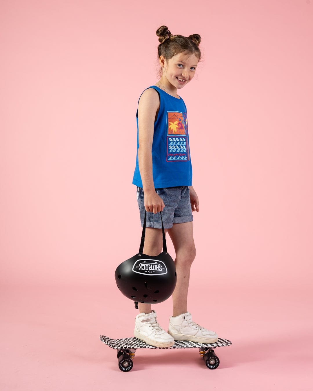 Vacay - Kids Vest - Blue