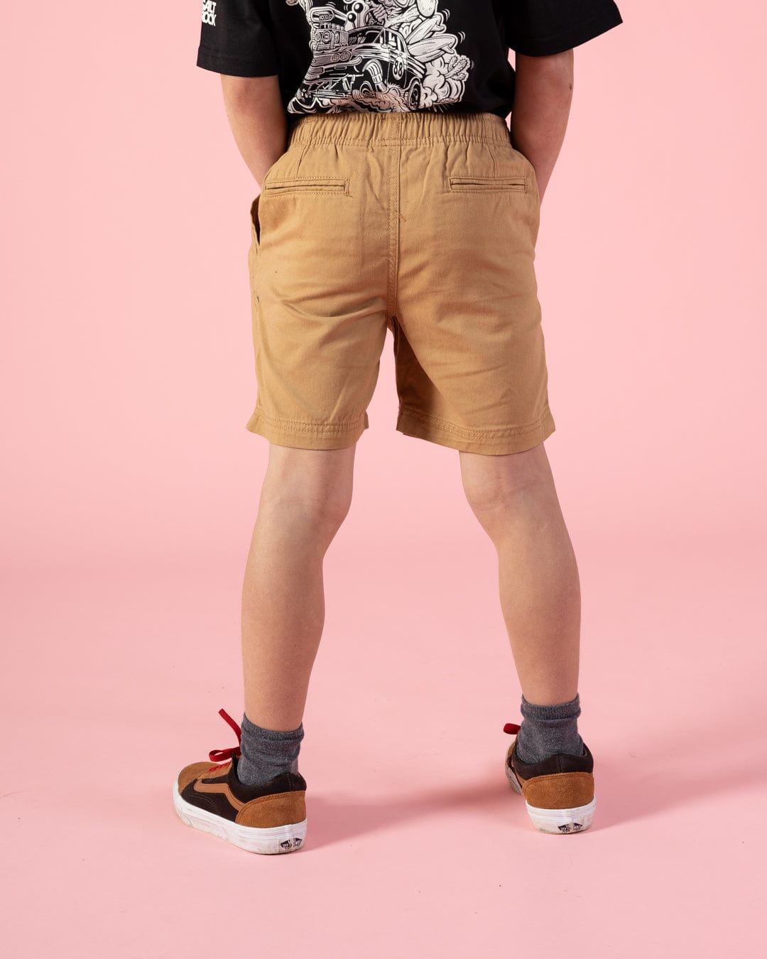 Meddon - Kids Chino Short - Brown