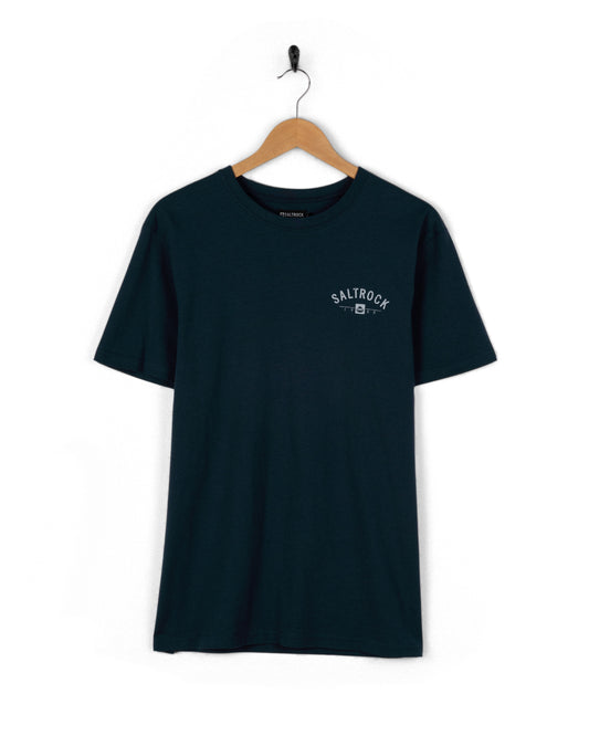 Location Croyde - Mens T-Shirt - Blue