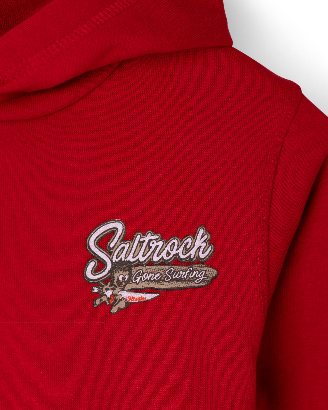 Beach Signs Devon - Kids Pop Hoodie - Red