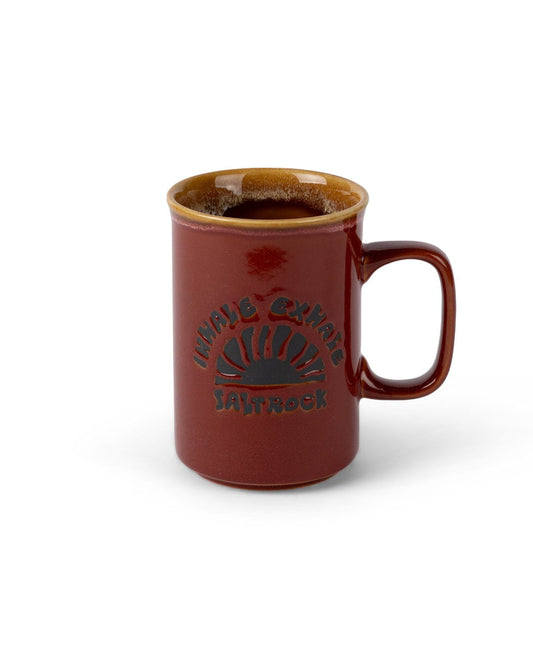 Inhale Exhale - Mug - Dark Pink