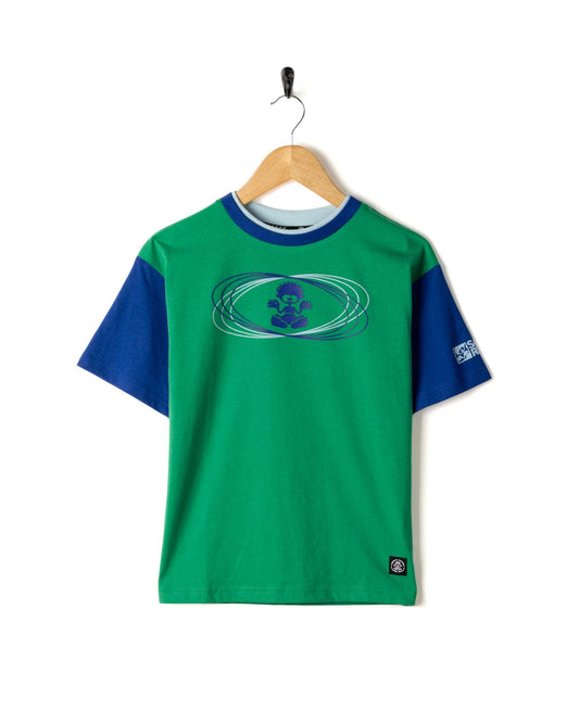 Orbit - Kids Short Sleeve T-Shirt - Green