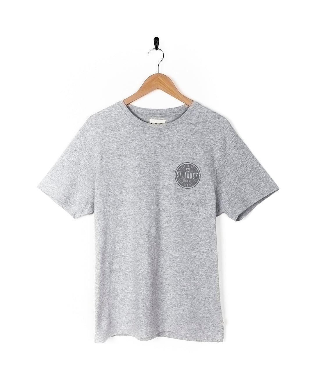 All Terrain - Mens Short Sleeve T-Shirt - Grey - Saltrock