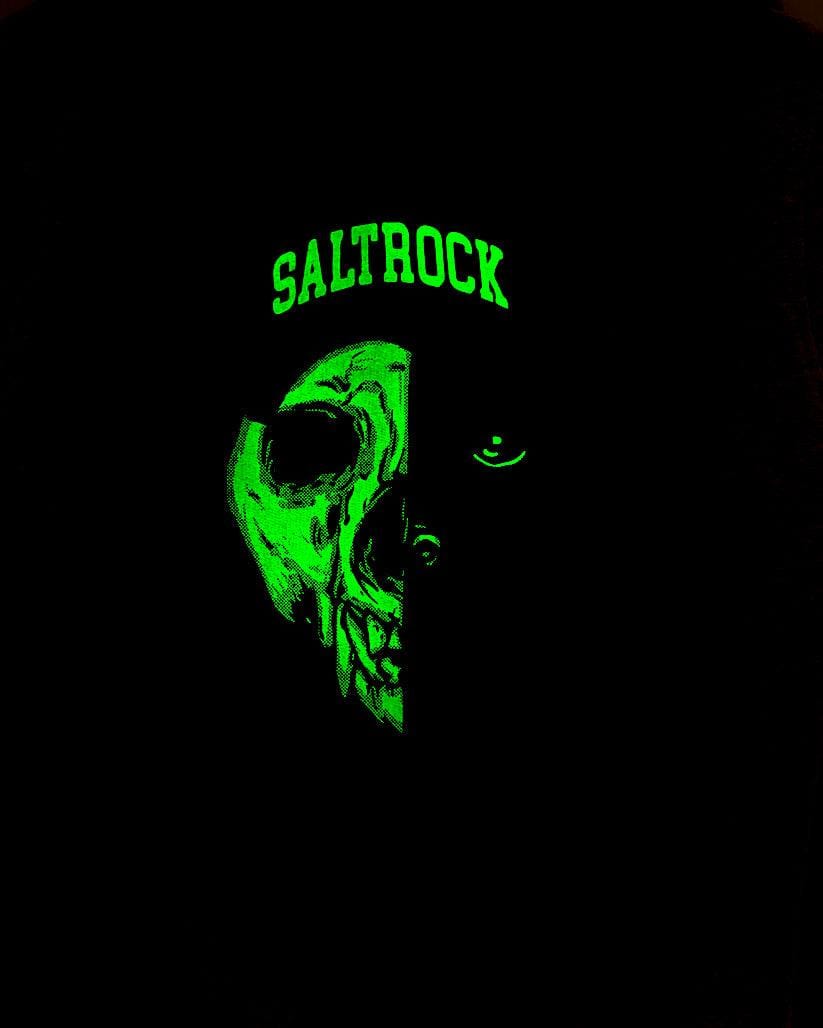 Bear - Boys Glow In The Dark Zip Hoodie - Grey - Saltrock