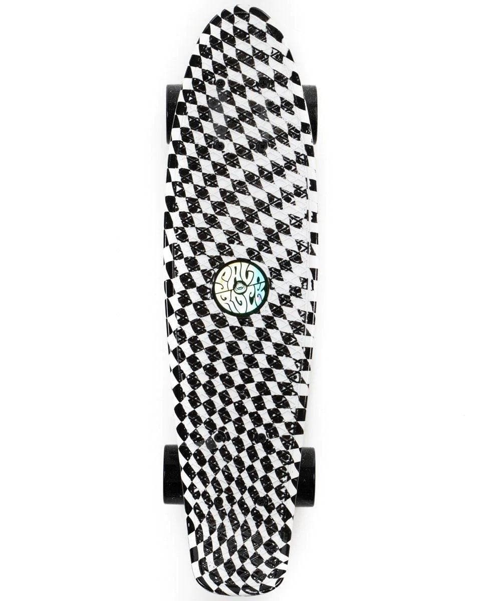 Retroride - Mini Skateboard - Chequered/Black - Saltrock