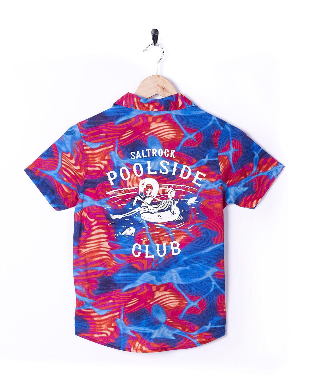 Saltrock Poolside - Kids All Over Print Short Sleeve Shirt - Multi Saltrock, Saltrock, Saltrock, Saltrock, Saltrock.