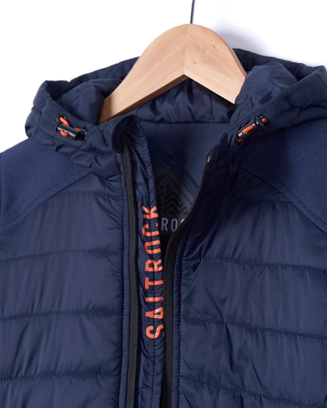 Purbeck - Boys Padded Jacket - Blue - Saltrock