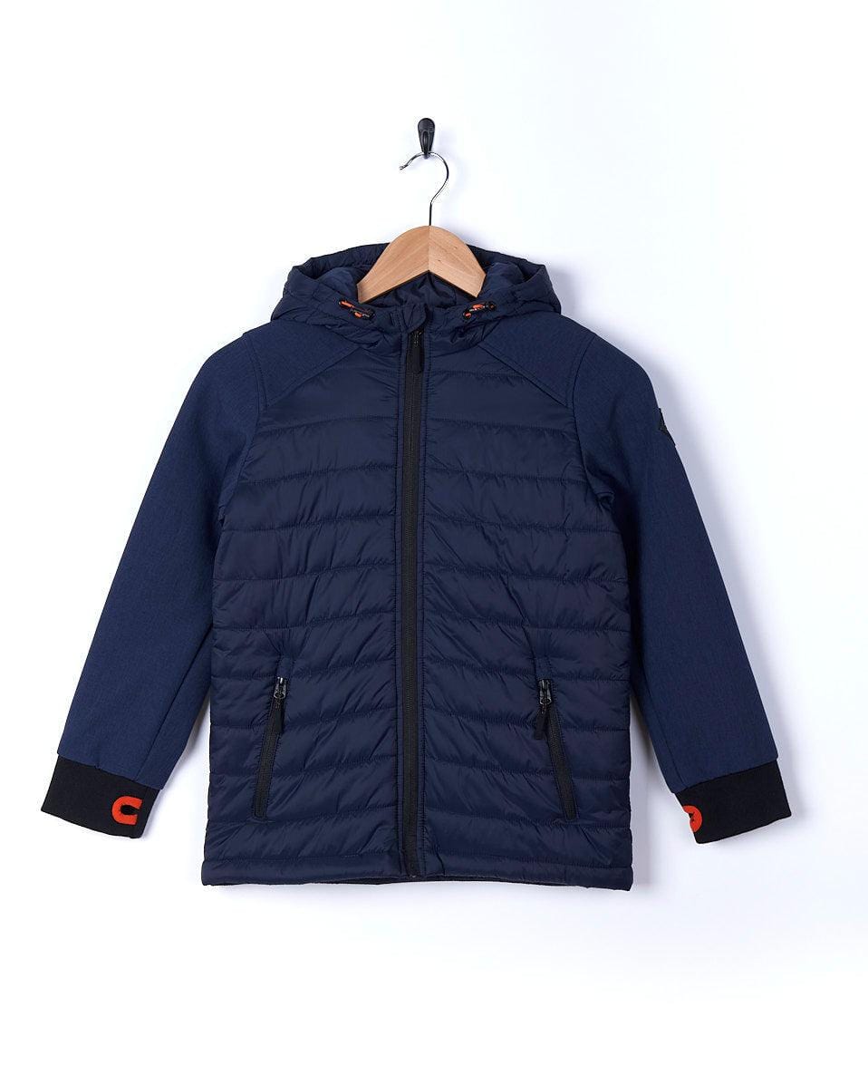 Purbeck - Boys Padded Jacket - Blue - Saltrock