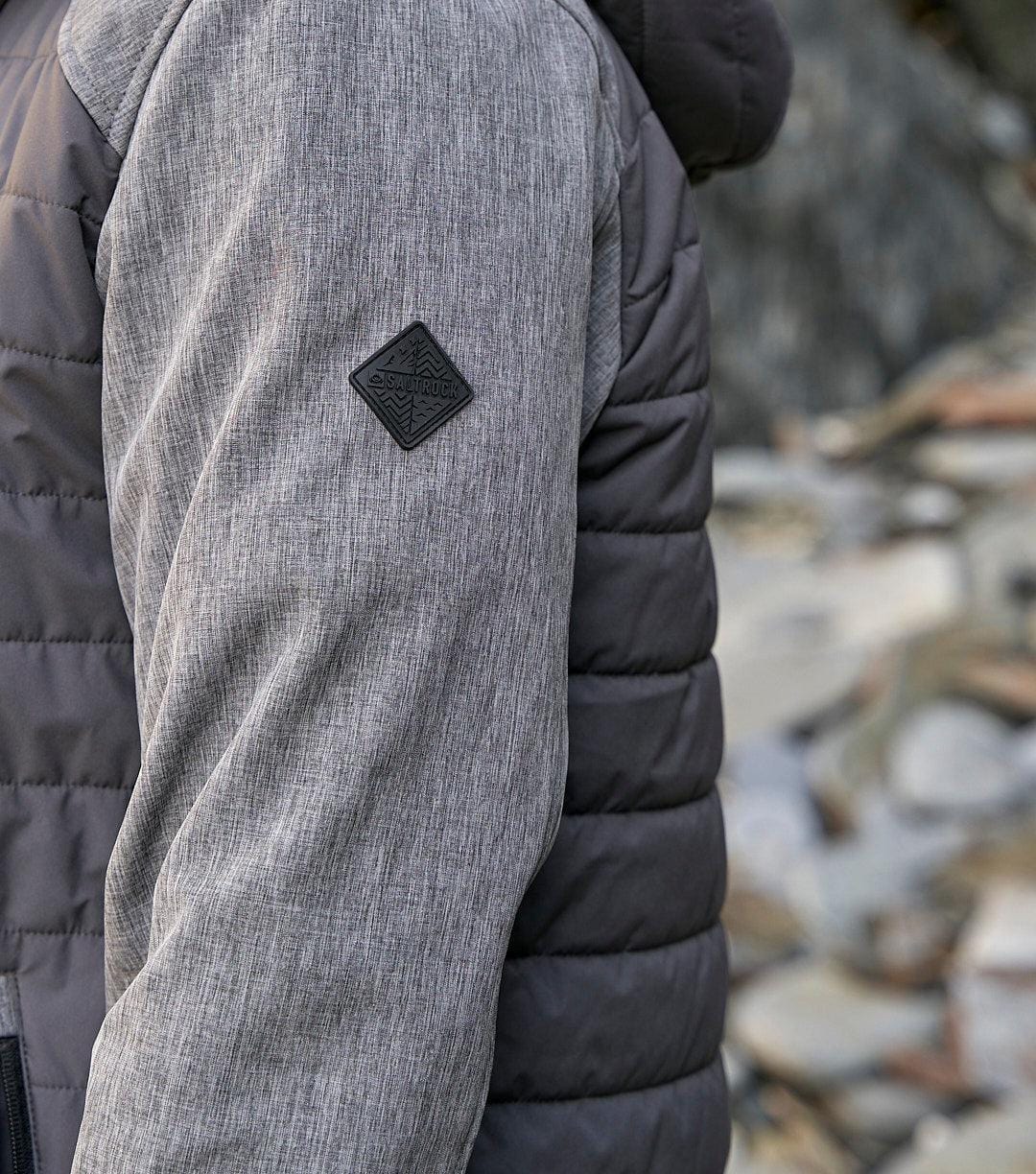 Purbeck - Mens Padded Jacket - Dark Grey - Saltrock