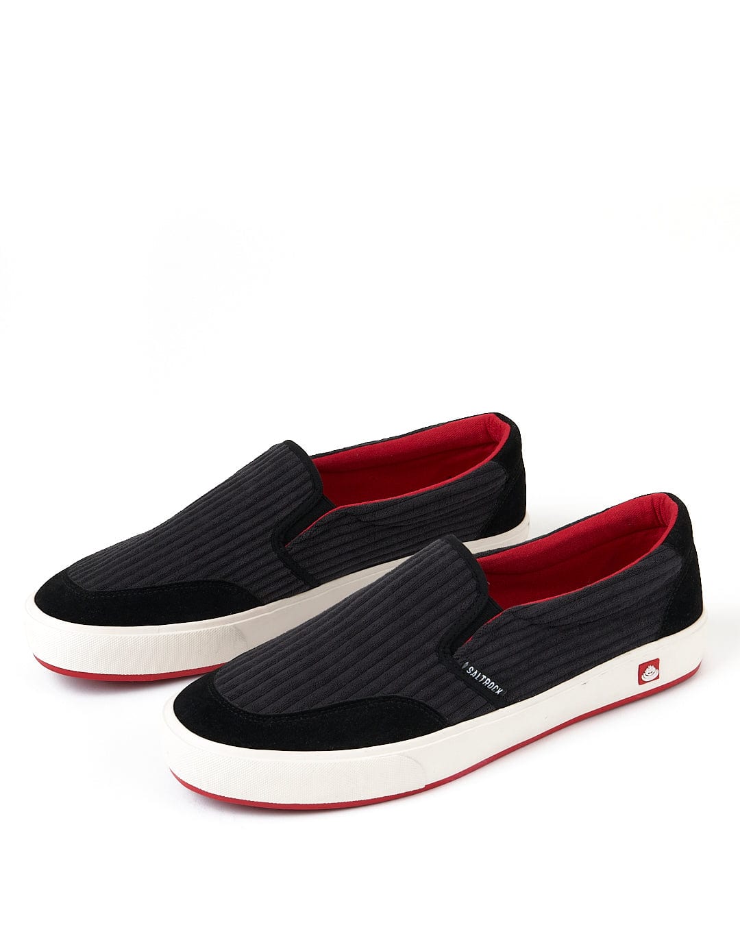A pair of Rockslide - Slip On Shoe - Grey by Saltrock.
