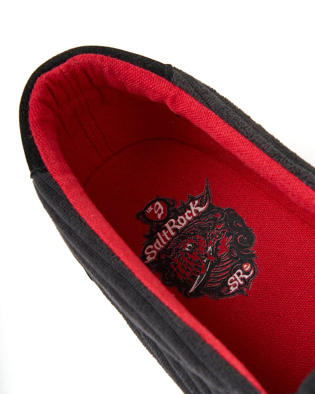 A close up of a Saltrock Rockslide - Slip On Shoe - Grey.