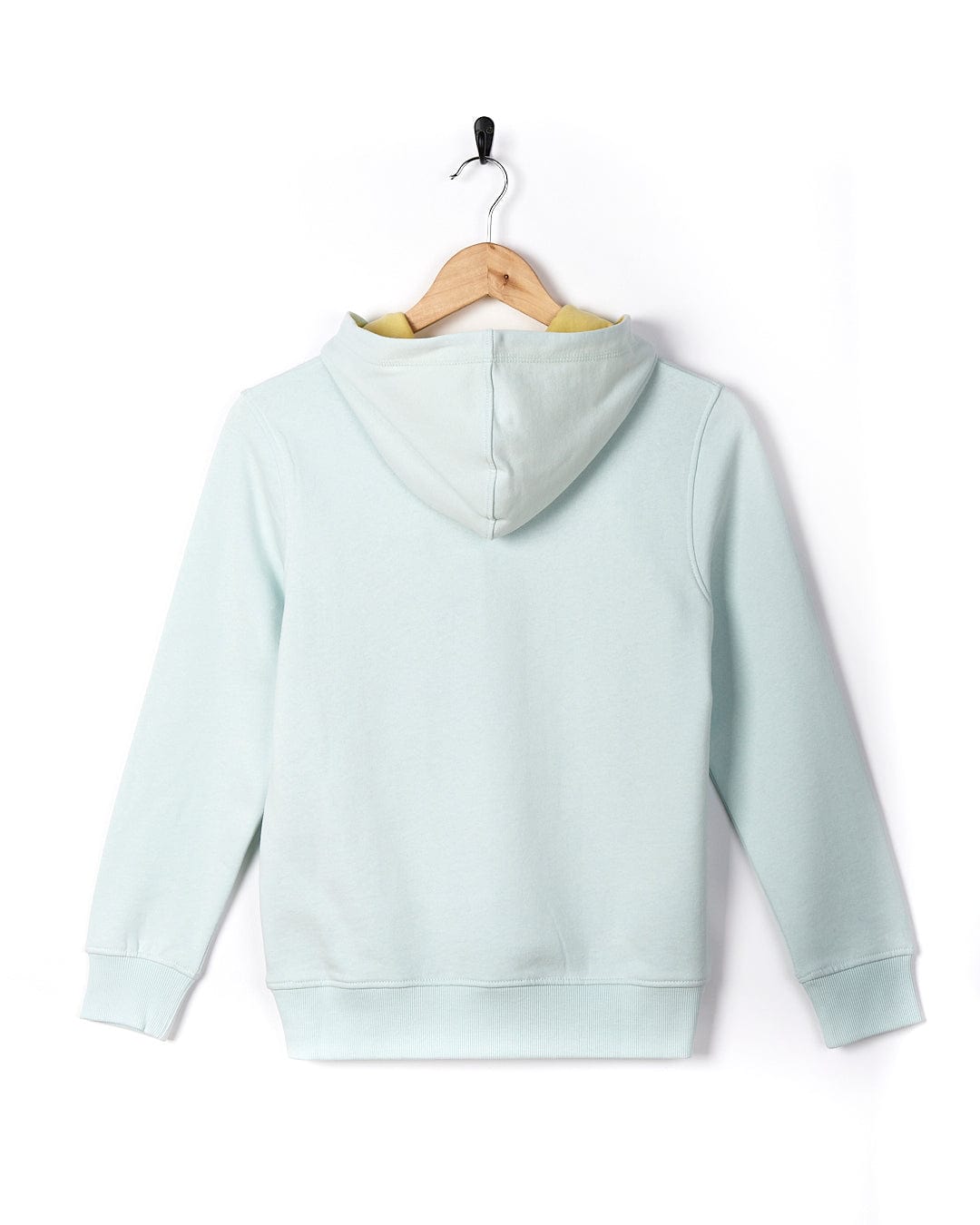 A Seabed - Kids Pop Hoodie - Light Blue on a Saltrock.
