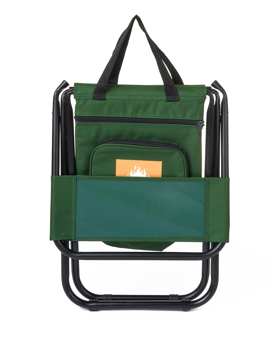 A Saltrock Spectator - Foldable Chair with Cooler Bag - Dark Green.