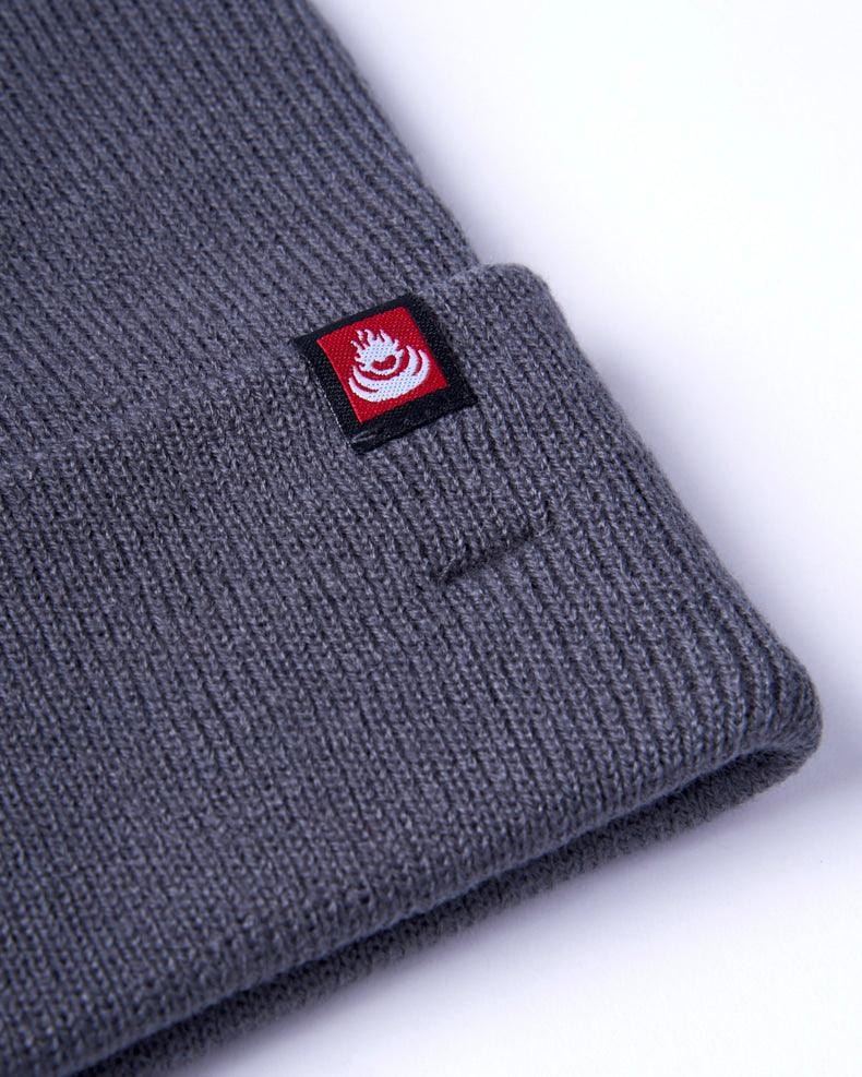 Ok - Tight Knit Beanie - Dark Grey - Saltrock