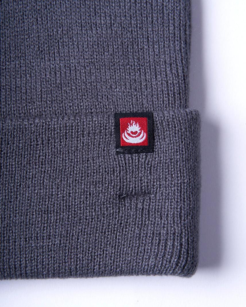 Ok - Tight Knit Beanie - Dark Grey - Saltrock