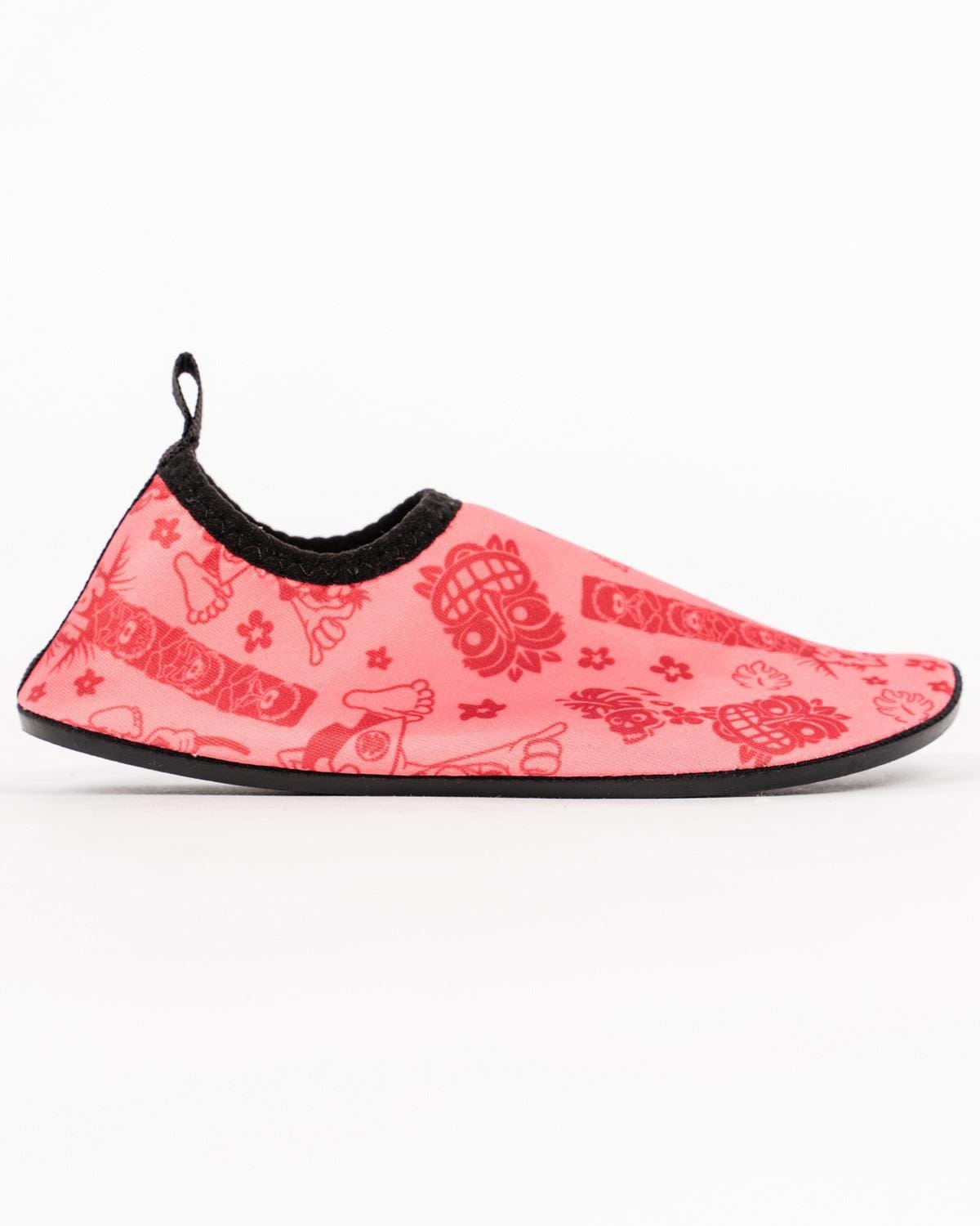 Tiki Tok -  Kids Aqua Shoe - Red - Saltrock