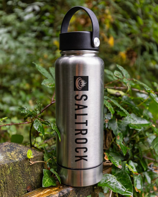 Stash 2 Stainless Steel Water Bottle in Silver