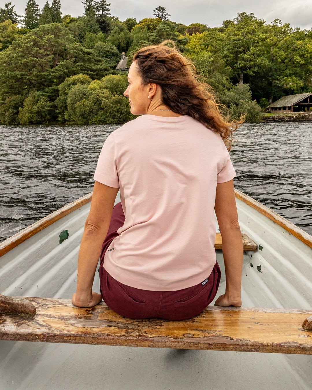 Links - Womens Short Sleeve T-Shirt - Pink