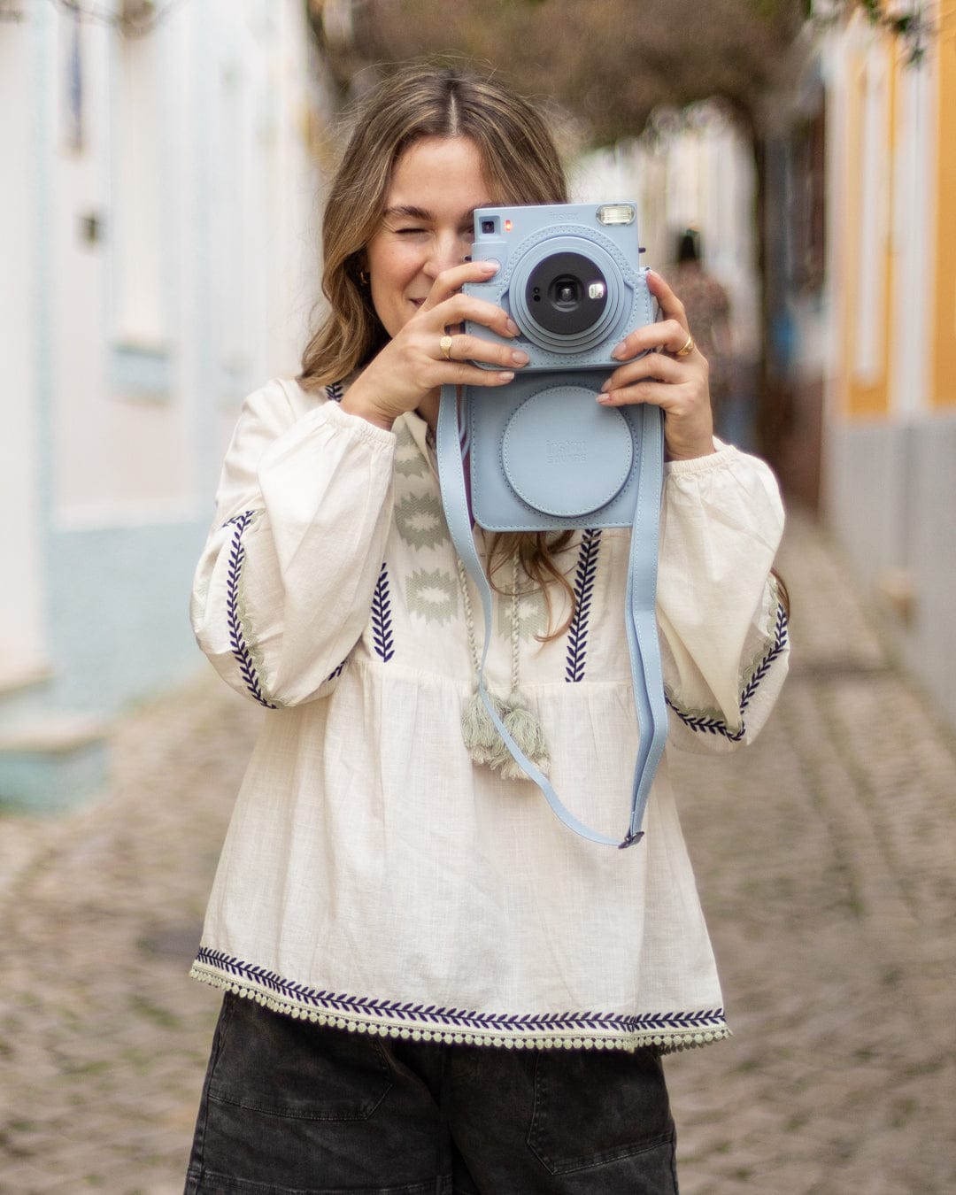Tia Womens Blouse in White