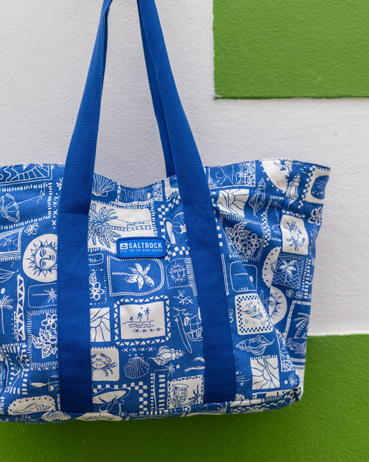 Island Tiles - Bag - Bright Blue