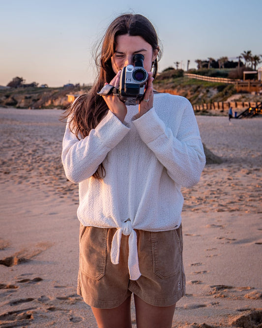 Beachtide  Knitwear Jumper in Cream