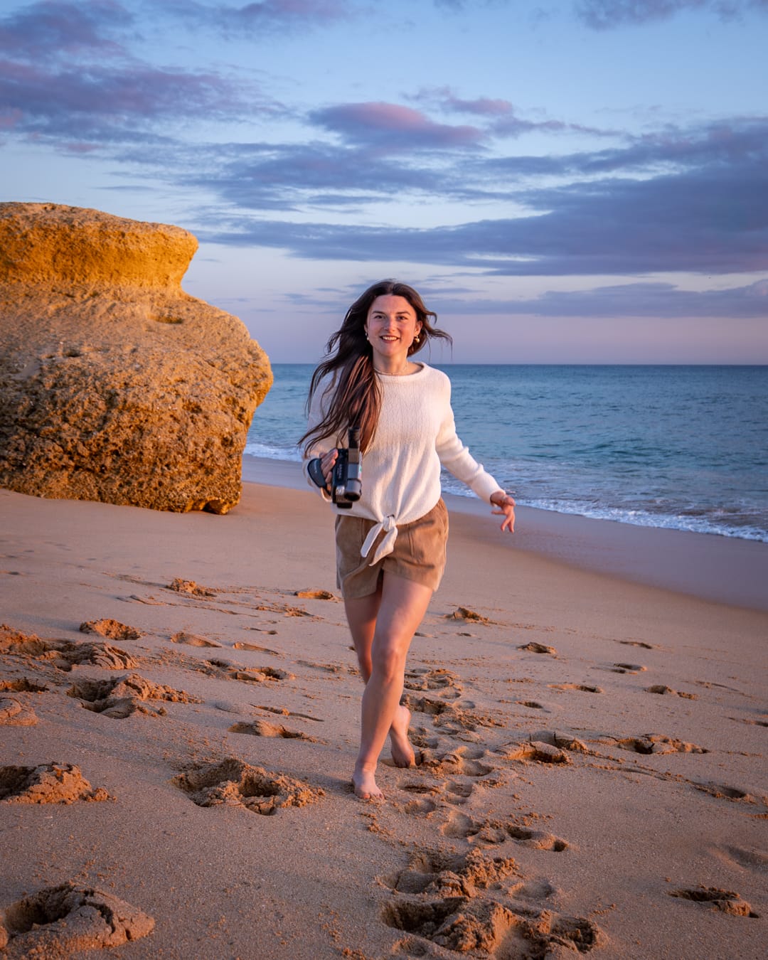 Beachtide  Knitwear Jumper in Cream