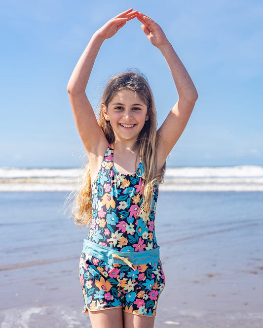 Holidaze Kids Swimsuit in Multi