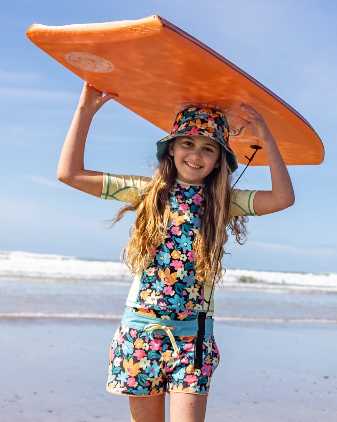 Holidaze Kids Short Sleeve Rashvest in Light Yellow