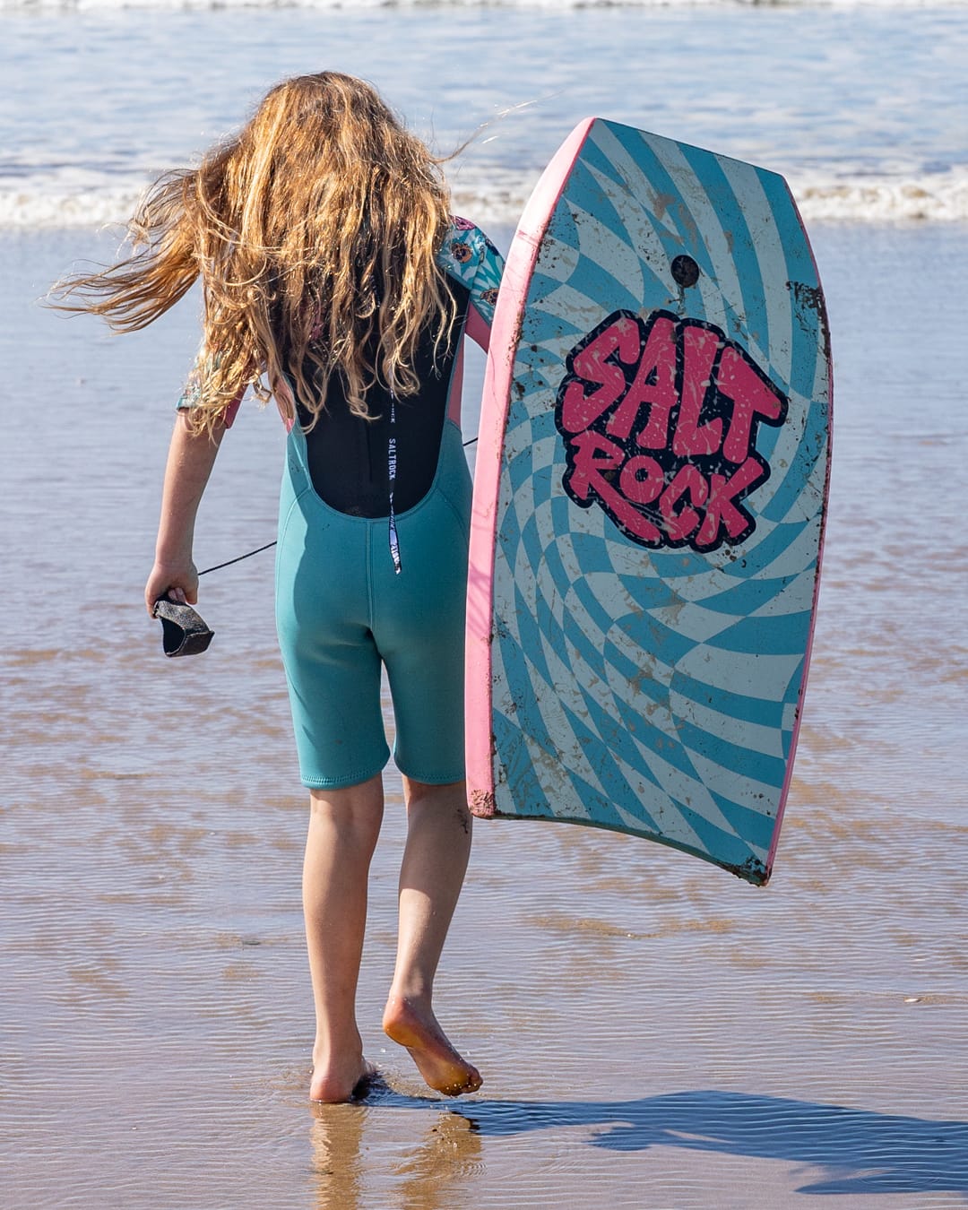 Lush Waves Kids 3/2 Shortie Wetsuit in Blue