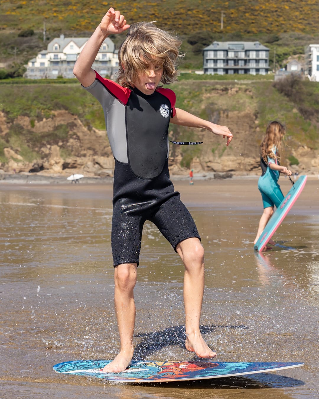 Core 3/2 Shortie Wetsuit in Red