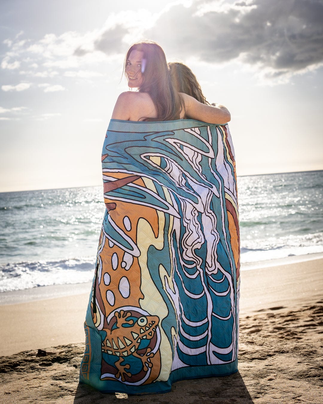 Open Finals - Beach Mat - Blue