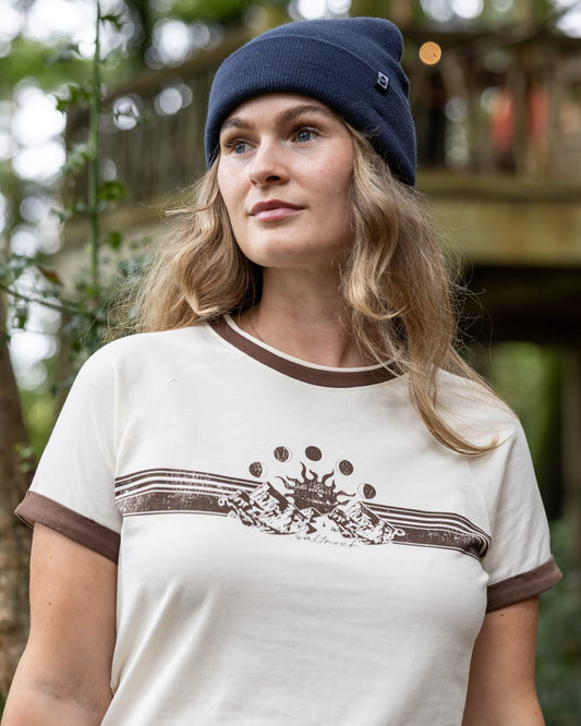 Logan Womens T-Shirt in Cream