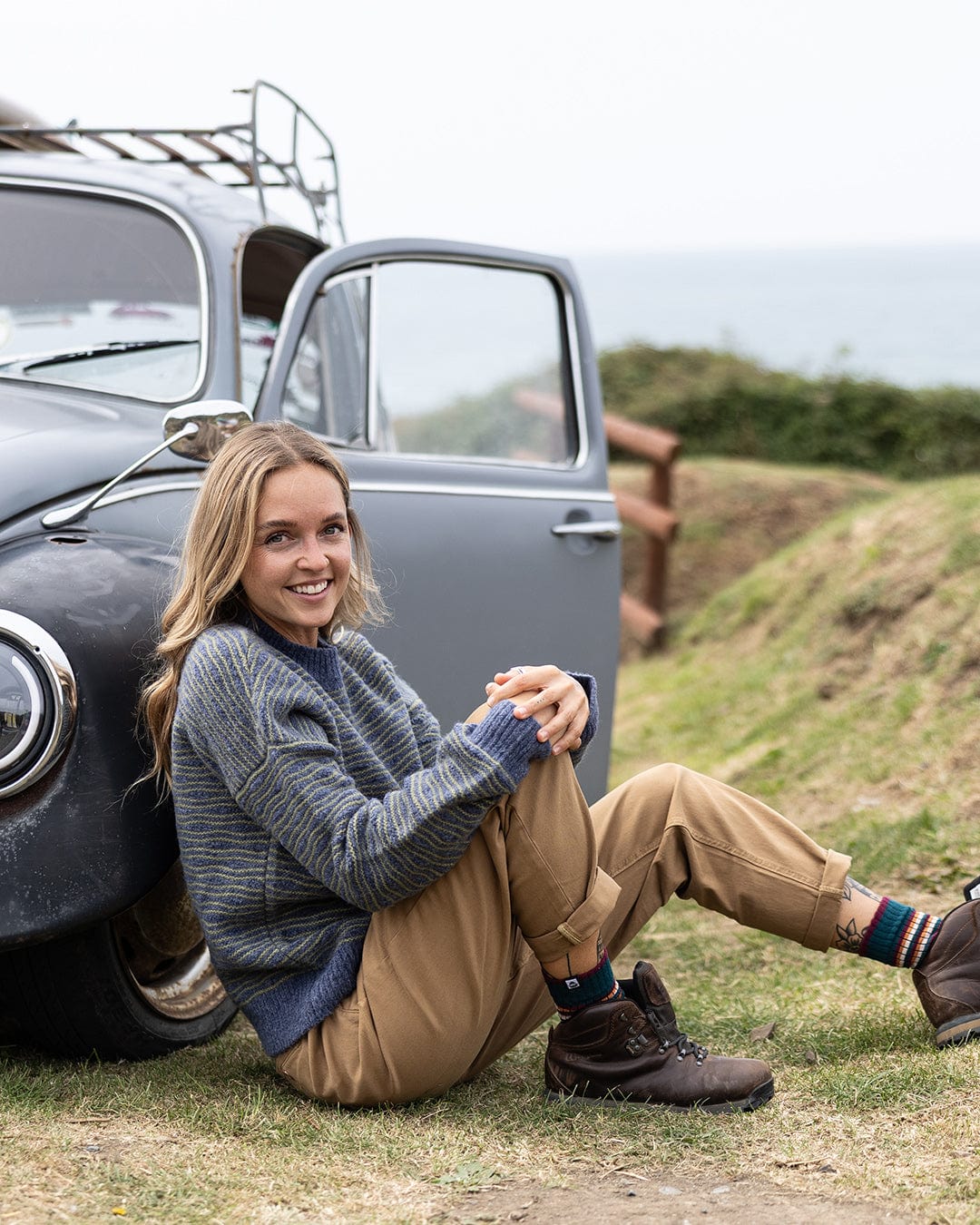 Maisie - Womens Jumper - Blue