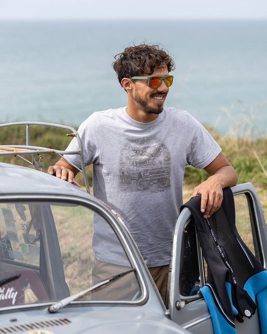 Axle - Mens Short Sleeve T-Shirt - Grey