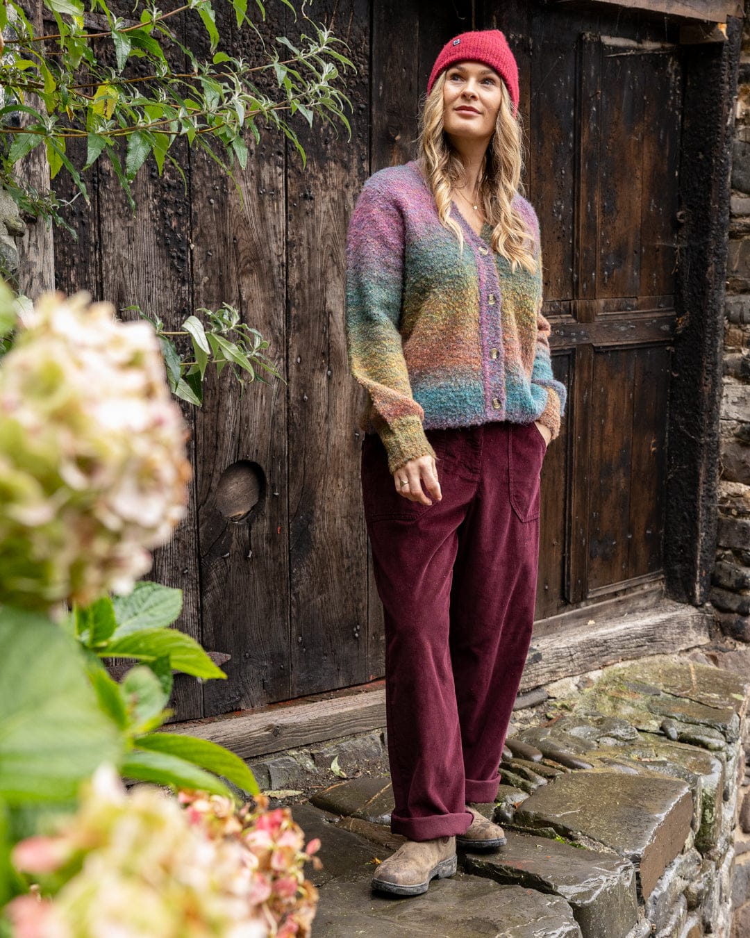 Tessa - Womens Knitted Cardigan - Multi