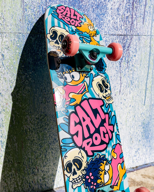 Lush Waves Skateboard in Blue