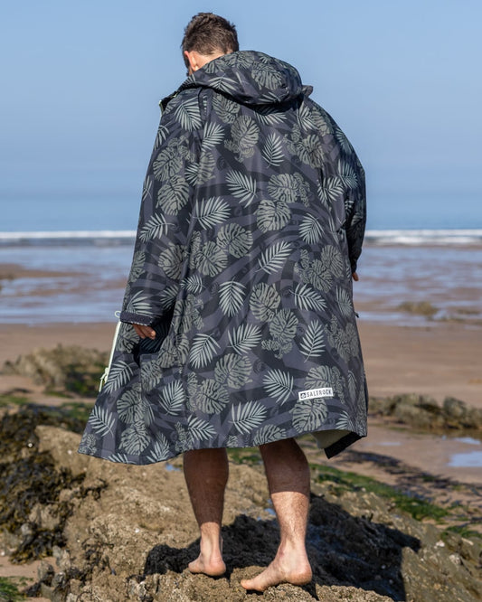 Warp Surf Changing Robe Dark Grey