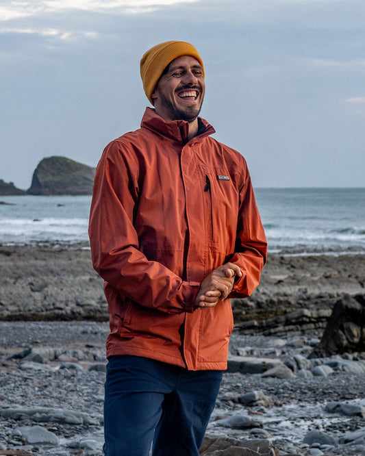 Whistler II - Waterproof Hooded Jacket - Orange
