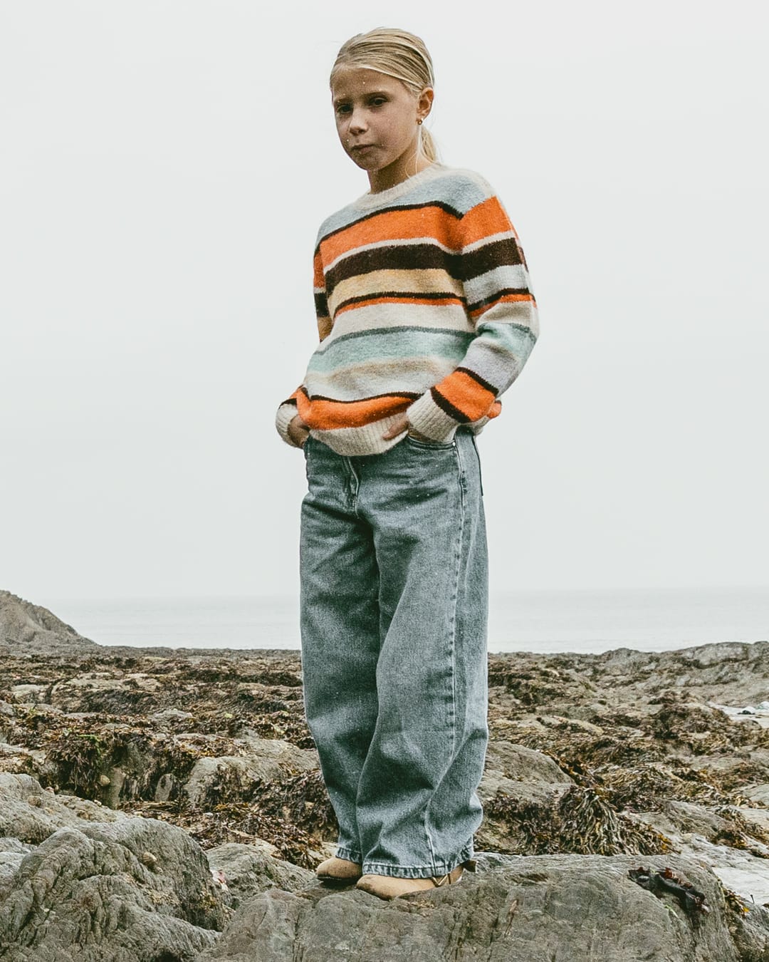 Lyris Kids Knitted Jumper in Multi
