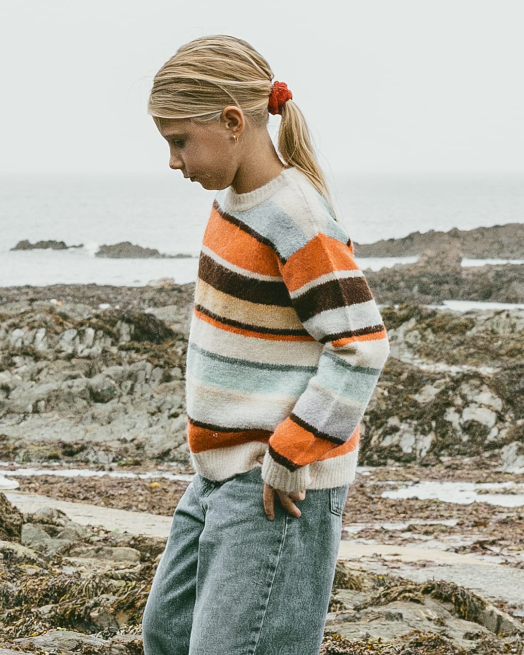 Lyris Kids Knitted Jumper in Multi