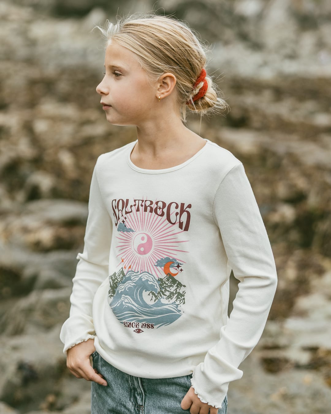 Surf Synergy Kids Slim Fit Long Sleeve T-Shirt