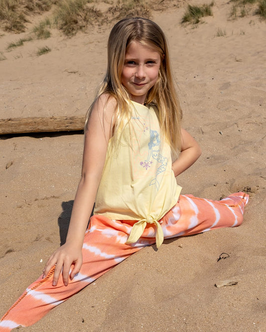 Mer-Wave Kids Vest in Light Yellow